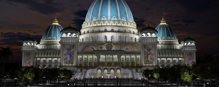 TOVP Temple of the Vedic Planetarium - Mayapur, India