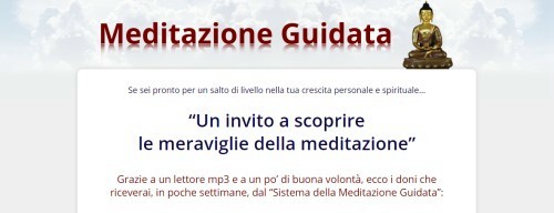 Meditazione guidata Italo Cillo Sublimen